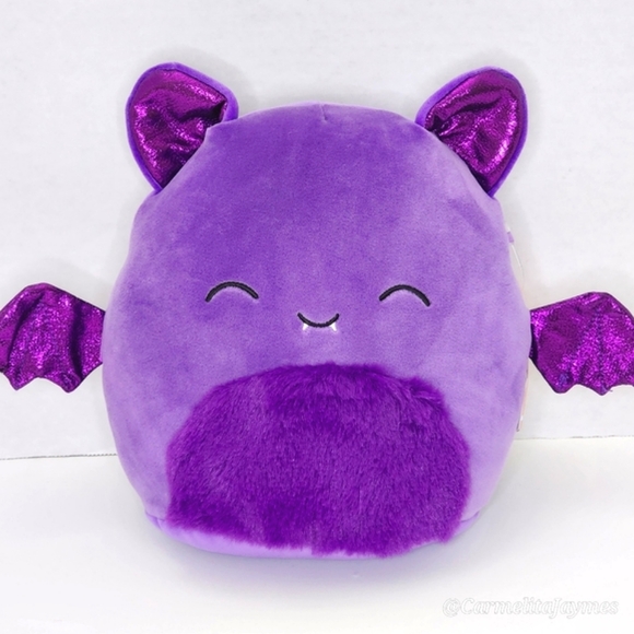Squishmallows Other - BLAS 🦇 Purple Glitter Bat Halloween 2023 Original Squishmallow ☆ NWT ☆